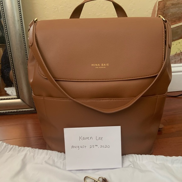 mina baie kinney diaper bag